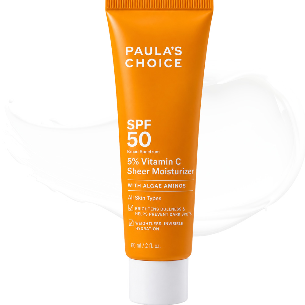 Paula's Choice 5% Vitamin C Sheer Moisturizer SPF 50 2 fl oz Exp 06/2028